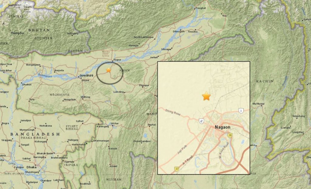 4.9 on Richter scale earthquake jolts Guwahati and other ...